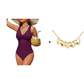 👙✨ 50 % rabatt! 💃 Formende badedrakt — Tettsittende passform