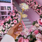 Til Gaven Til Dine Kjære - Fargerik Glassrose