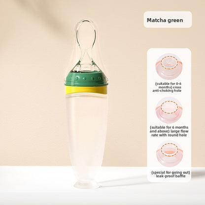 🍼 Food-Grade Silicone Baby Feeding Spoon Make Every Feeding Moment Easier & More Comfortable
