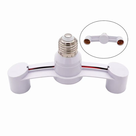 💡✨ E27 Lampfitting Splitter – 1 naar 2 of 3 Fittingen