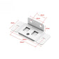 🔩 2-in-1 Metal Shelf Bracket Connector – Stronger Cabinets & Shelves Made Easy 🛠️