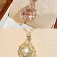 ✨ Sparkling Crystal Dreamcatcher Pendant Necklace