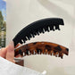 🖤✨ Retro Haarclip – Grote Banane Haarclip voor Opsteekkapsels