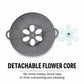 🌸 Silicone Flower-Shaped Spill-Proof Pot Lid