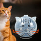 🐱🛡️ Spherical cat collar – lick and scratch protection