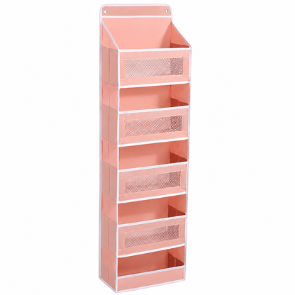 🚪 5-Tier Over-the-Door Organizer for Shoes, Clothes & Toys