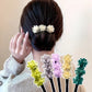 Bun hair clip flower twist clip easy updo hairstyles 2026