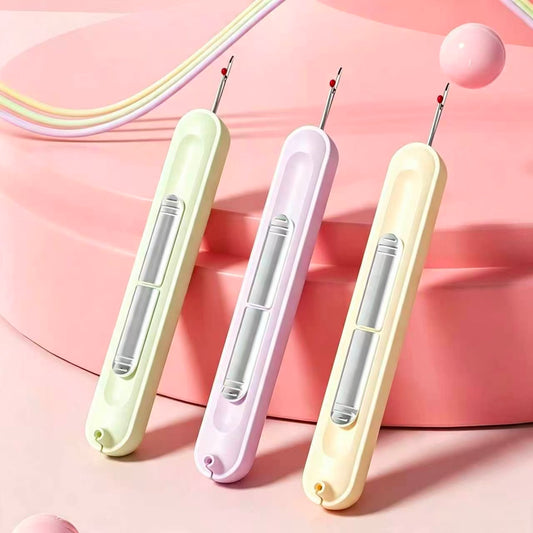 🧵 2-in-1 Sewing Threader & Seam Ripper Tool