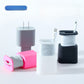 Silicone charger protective case with cable holder