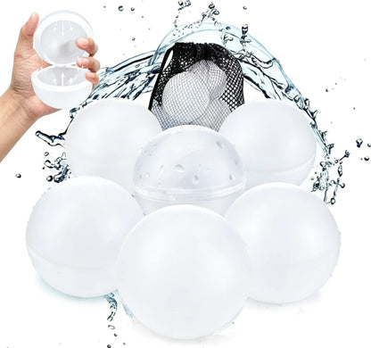 Magnetiske silikonvannballer gjenbrukbare