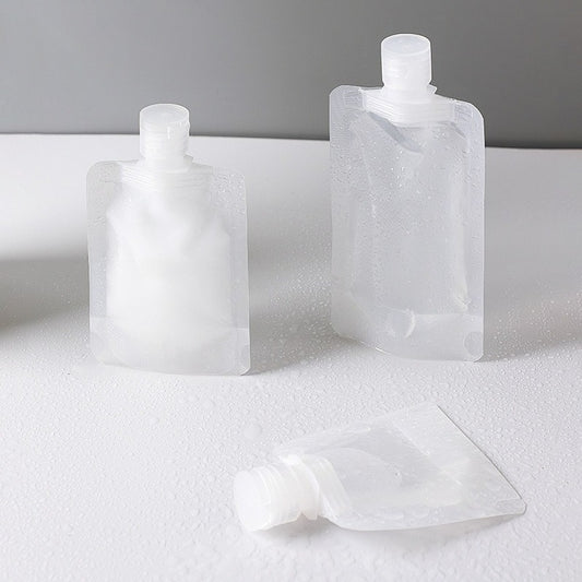 🧴✈️ Navulbare Reiszakjes – Set van 3