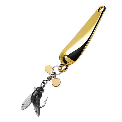 🪰✨ Propeller Glitter Fly Lures – SML Micro Fishing Hook Set