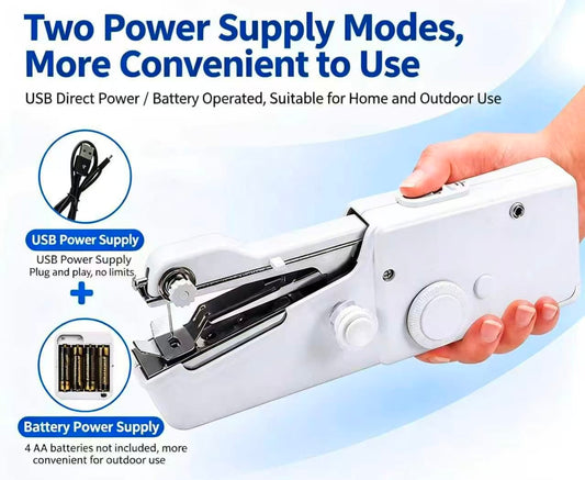 🧵 Portable Mini Electric Sewing Machine for Quick Home Repairs