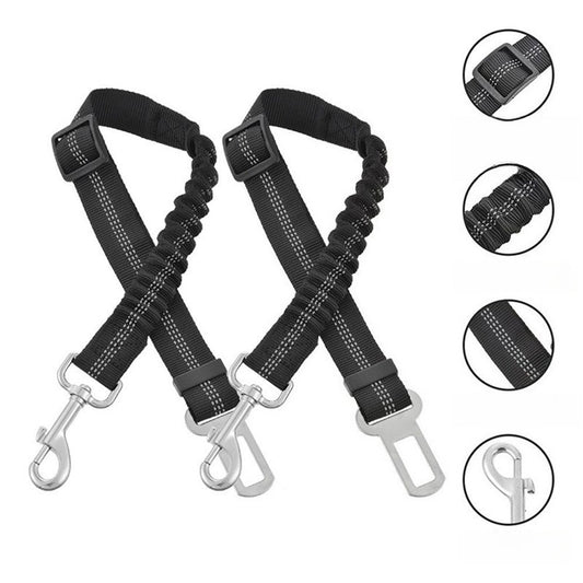 🐶🚗 Adjustable Reflective Pet Car Safety Belt