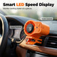 Handsfree ventilator met LED-display