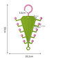🔥Multifunctional, double-sided V-shaped clothes hanger organizer👚